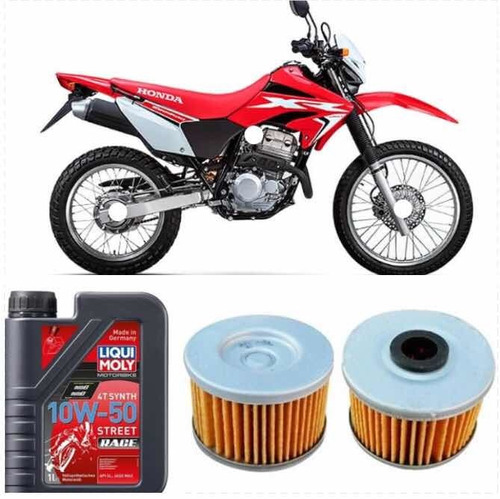 Kit Mantención Honda Xr250 Tornado 2lt Mas Filtros De Aceite