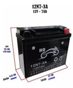 Batería Para Moto 12n7-3a ( Honda Kawasaki Ktm Suzuki)