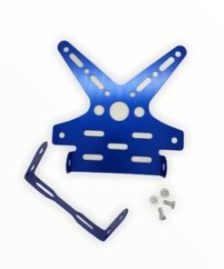 Porta Patente Ajustable Universal Para Moto Azul