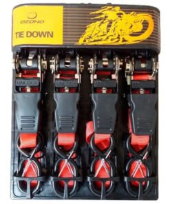 Set 4 Amarras Tie Down Eslingas Con Tensor Para Motos