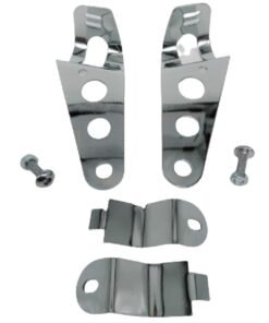 Soporte Cromado De Foco Delantero De Motocicleta