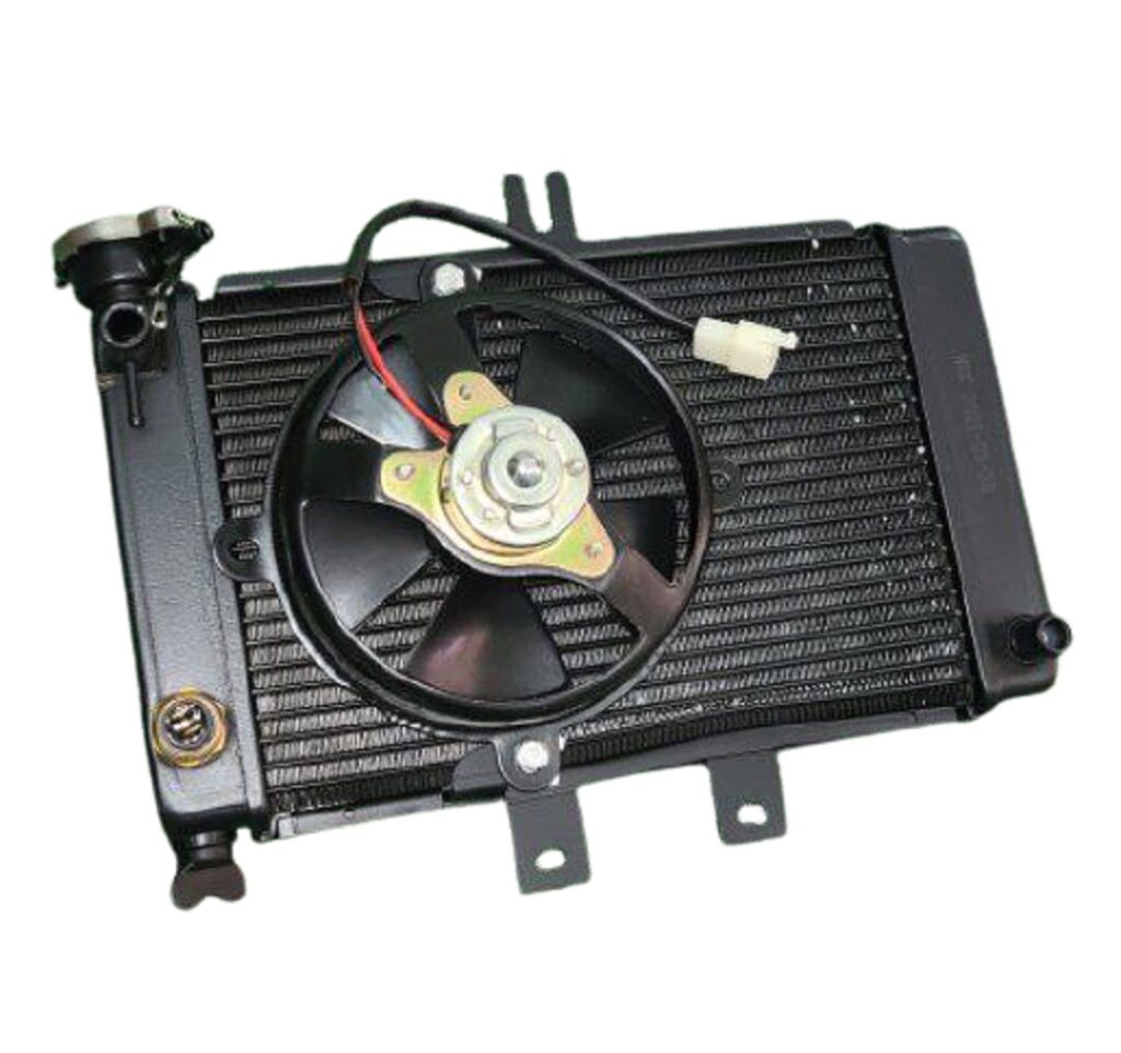 Radiador con Electro Ventilador para Moto ATV 150250cc Distrithunder