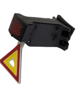 TRIANGULAR LUZ TRASERA RECARGABLE USB