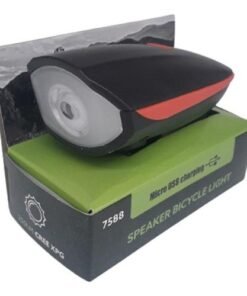 Luz Delantera De Bicicleta C/bocina Recargable