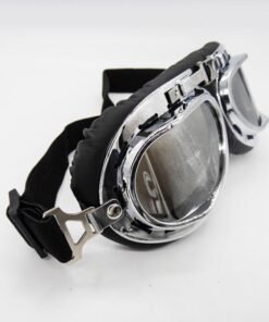 Antiparra Estilo Vintage Bobber Visor Negro