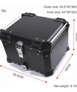 Maleta De Moto Top Case 55 L Aluminio
