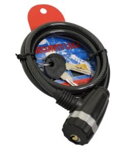 SEGURO LAZO CADENA 8MM X 120CM BICICLETA / CASCO